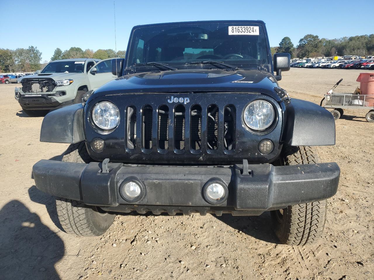 2013 Jeep Wrangler VIN 1C4GJWAG6DL618406 Copart auction photo, rear end damage thumbnail 5