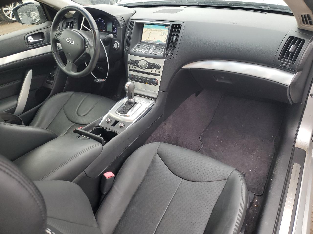 2013 Infiniti G VIN JN1CV6EL8DM980891 Copart auction photo, front end / side damage thumbnail 8