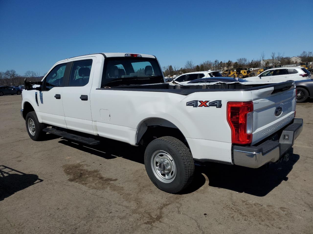2018 Ford F250 VIN 1FT7W2B6XJEC73588 Copart auction photo, side / top/roof damage thumbnail 2