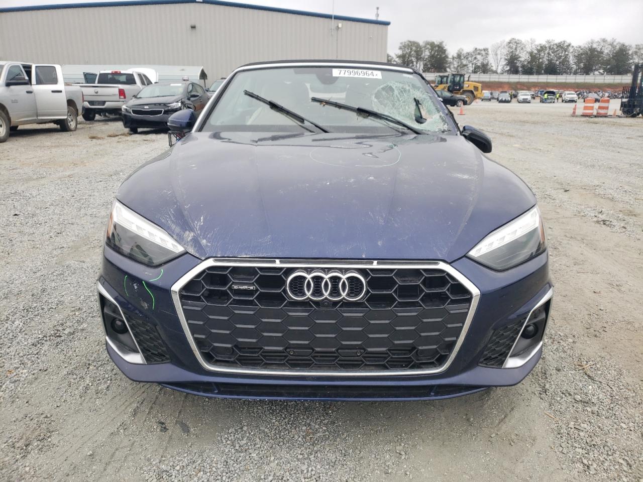 2023 Audi A5 VIN WAU4AGF58PN003734 Copart auction photo, top/roof damage thumbnail 5