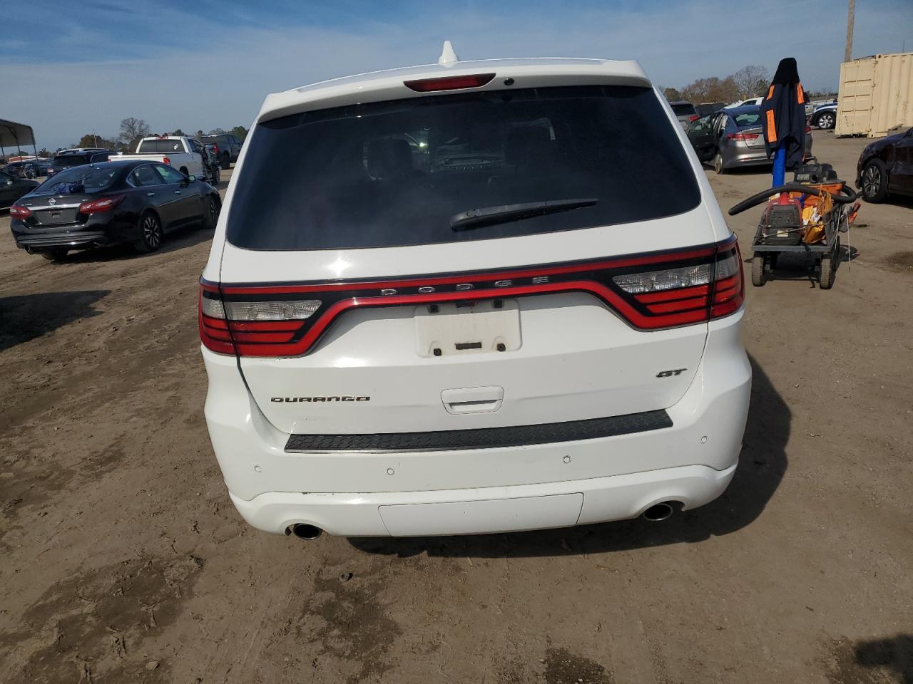 2019 Dodge Durango VIN 1C4RDHDG0KC645038 Copart auction photo, front end / side damage thumbnail 6