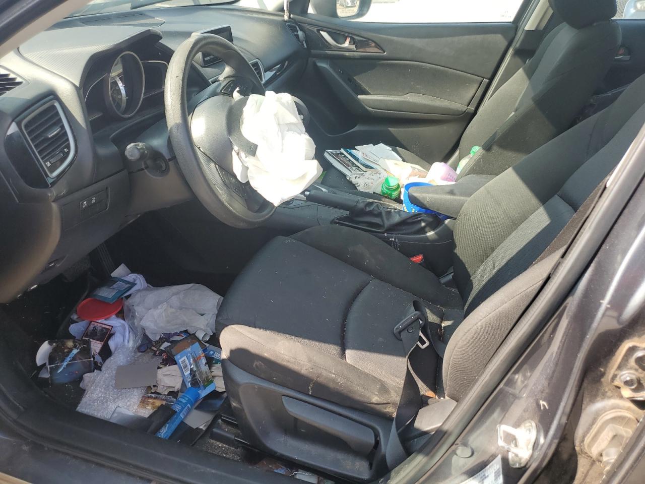2014 Mazda 3 VIN 3MZBM1U78EM103677 Copart auction photo, front end / side damage thumbnail 7