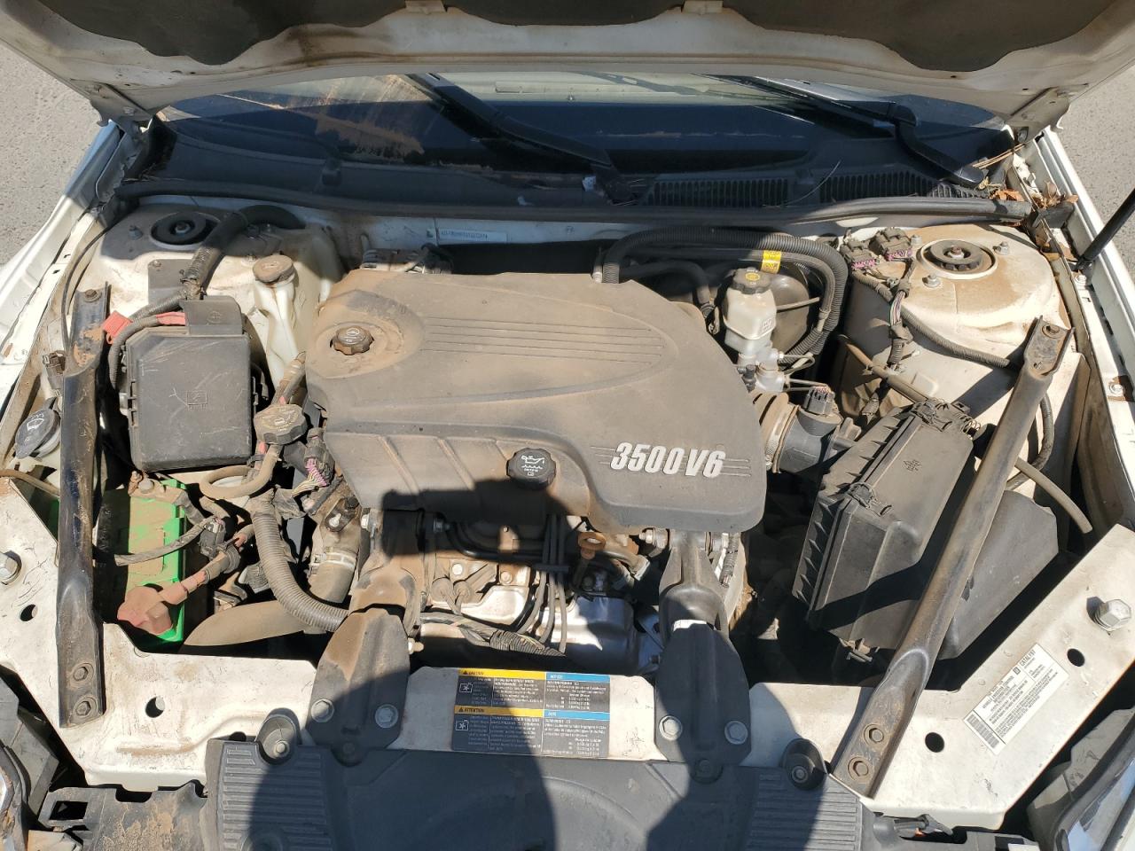 2008 Chevrolet Impala VIN 2G1WB55K181321341 Copart auction photo, front end / side damage thumbnail 11