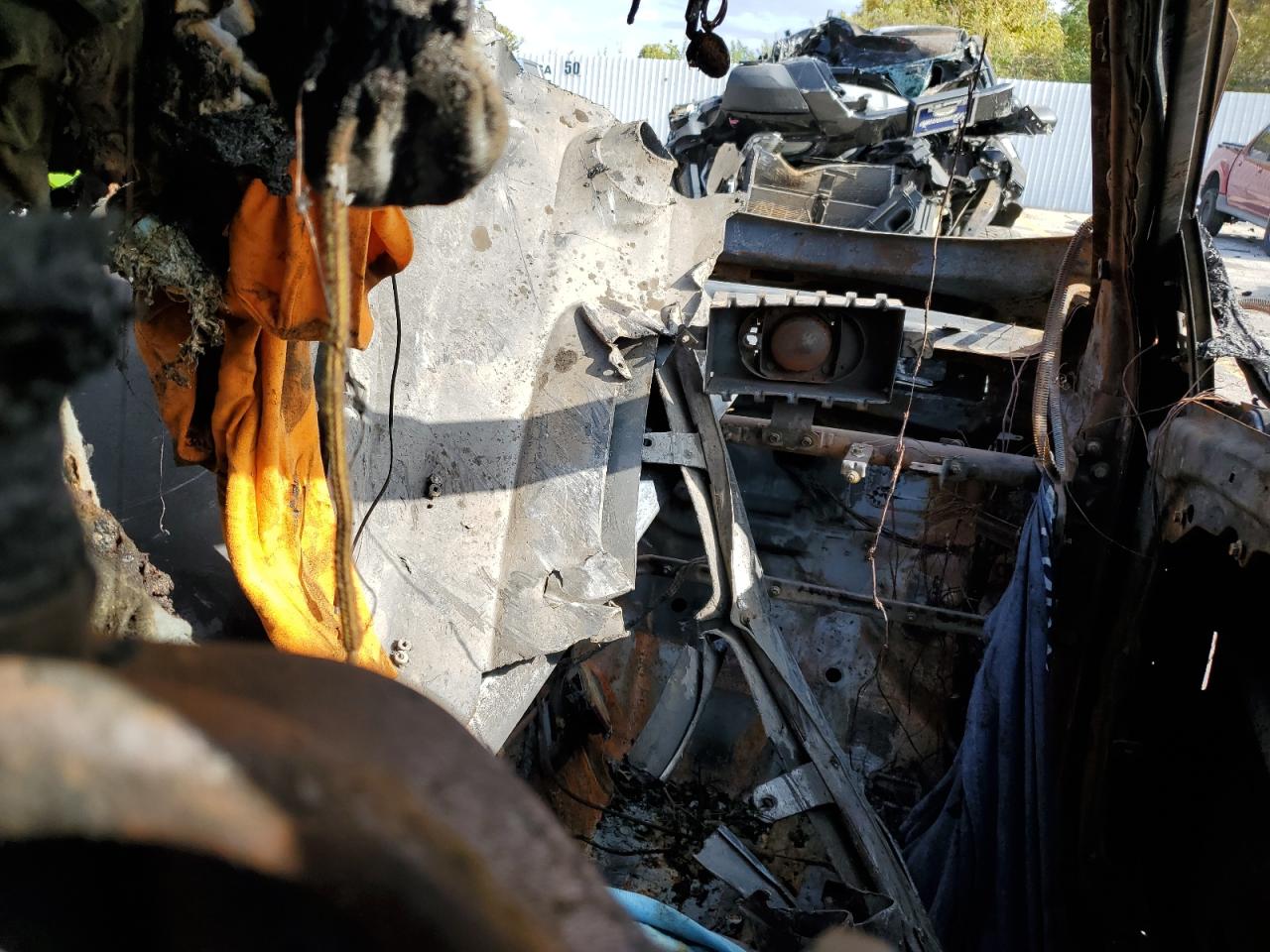 2015 Hyundai Sonata VIN 5NPE34AF1FH048223 Copart auction photo, burn damage thumbnail 8