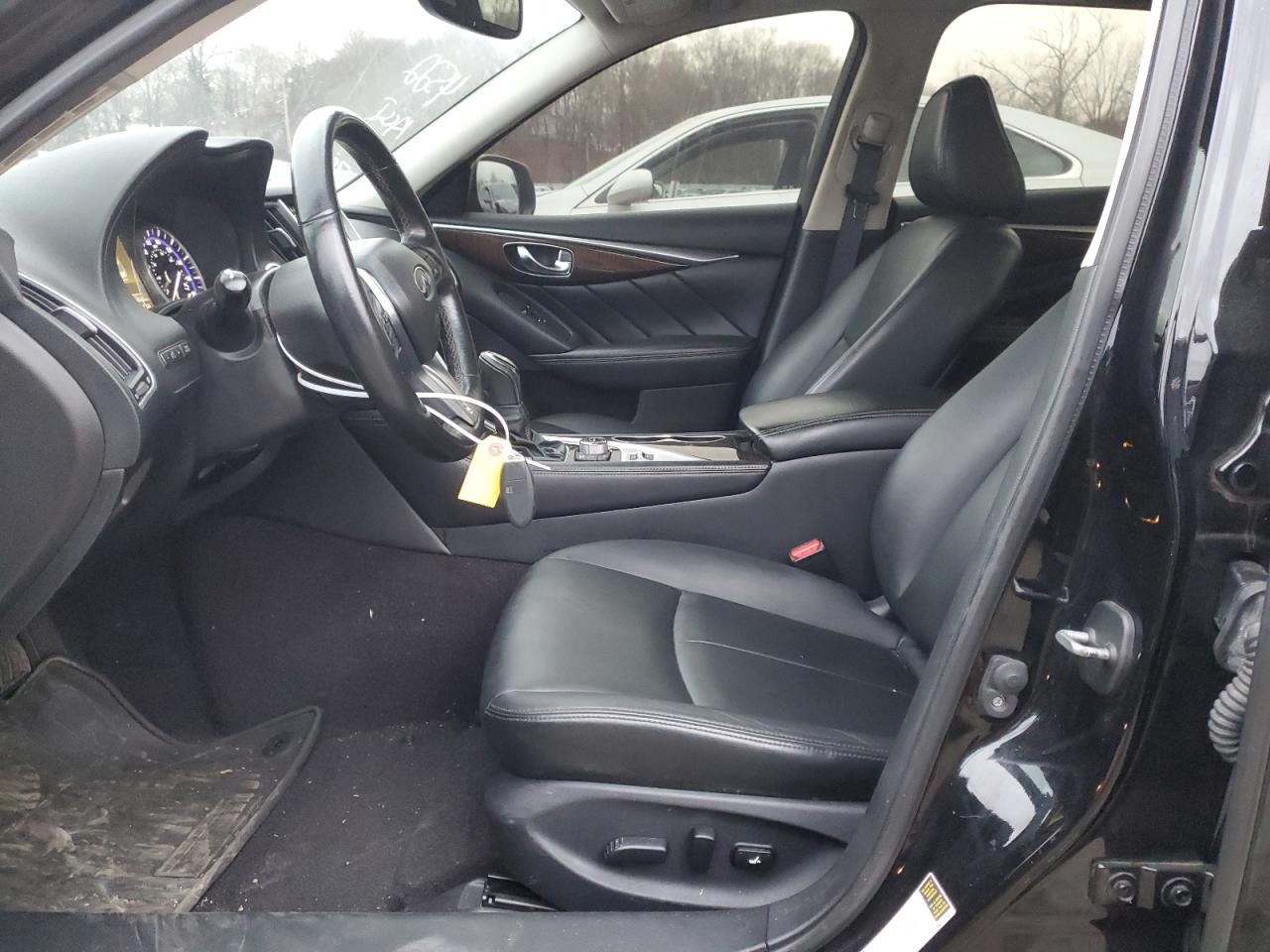 2015 Infiniti Q50 VIN JN1BV7AR5FM404934 Copart auction photo, all over damage thumbnail 7