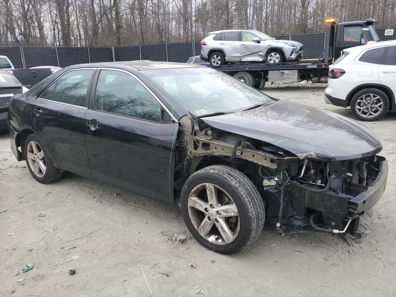 2012 Toyota Camry VIN 4T1BF1FKXCU516221 Copart auction photo, front end damage thumbnail 4