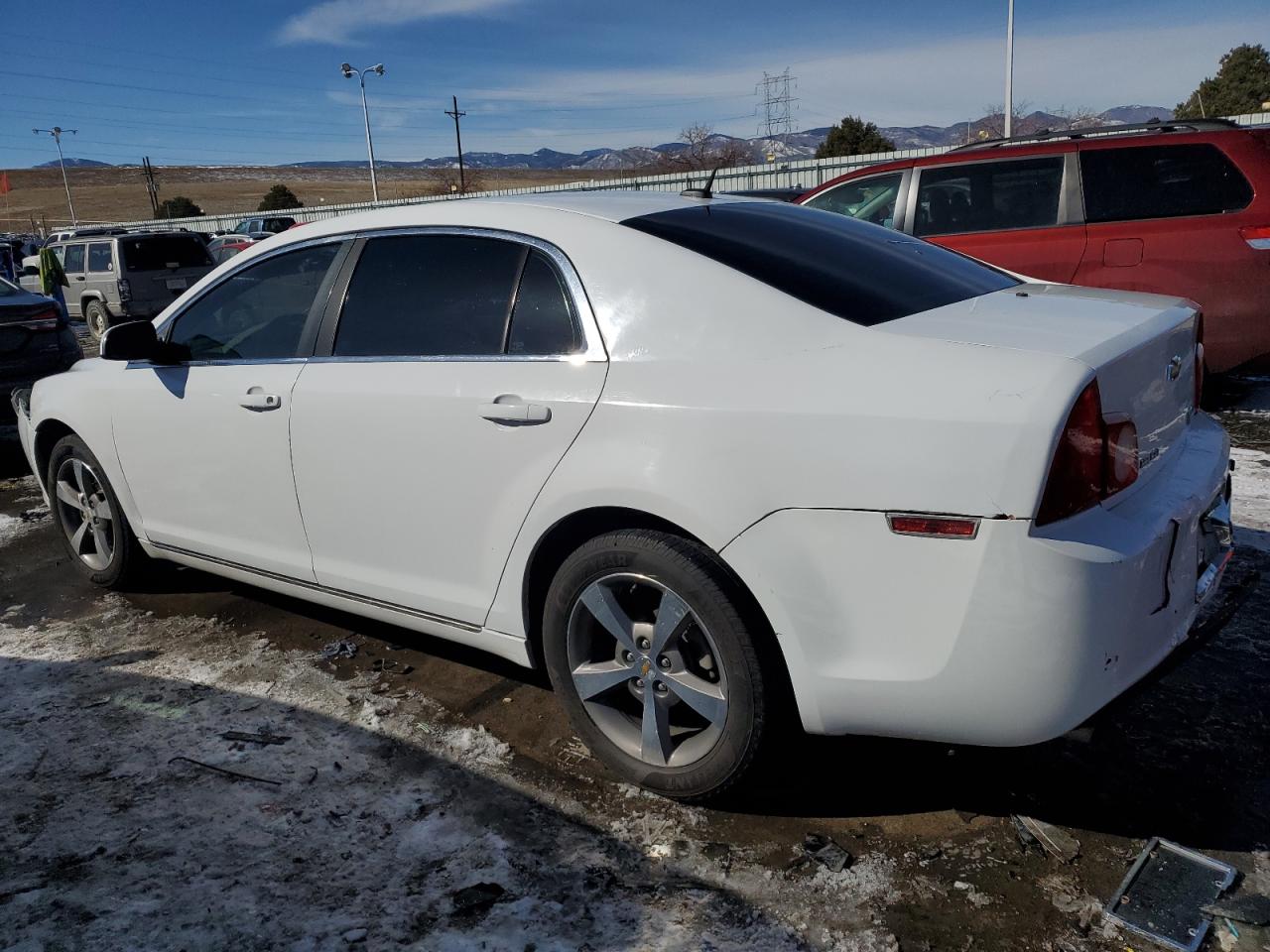 2009 Chevrolet Malibu VIN 1G1ZF57519F211702 Copart auction photo, front end / rear end damage thumbnail 2