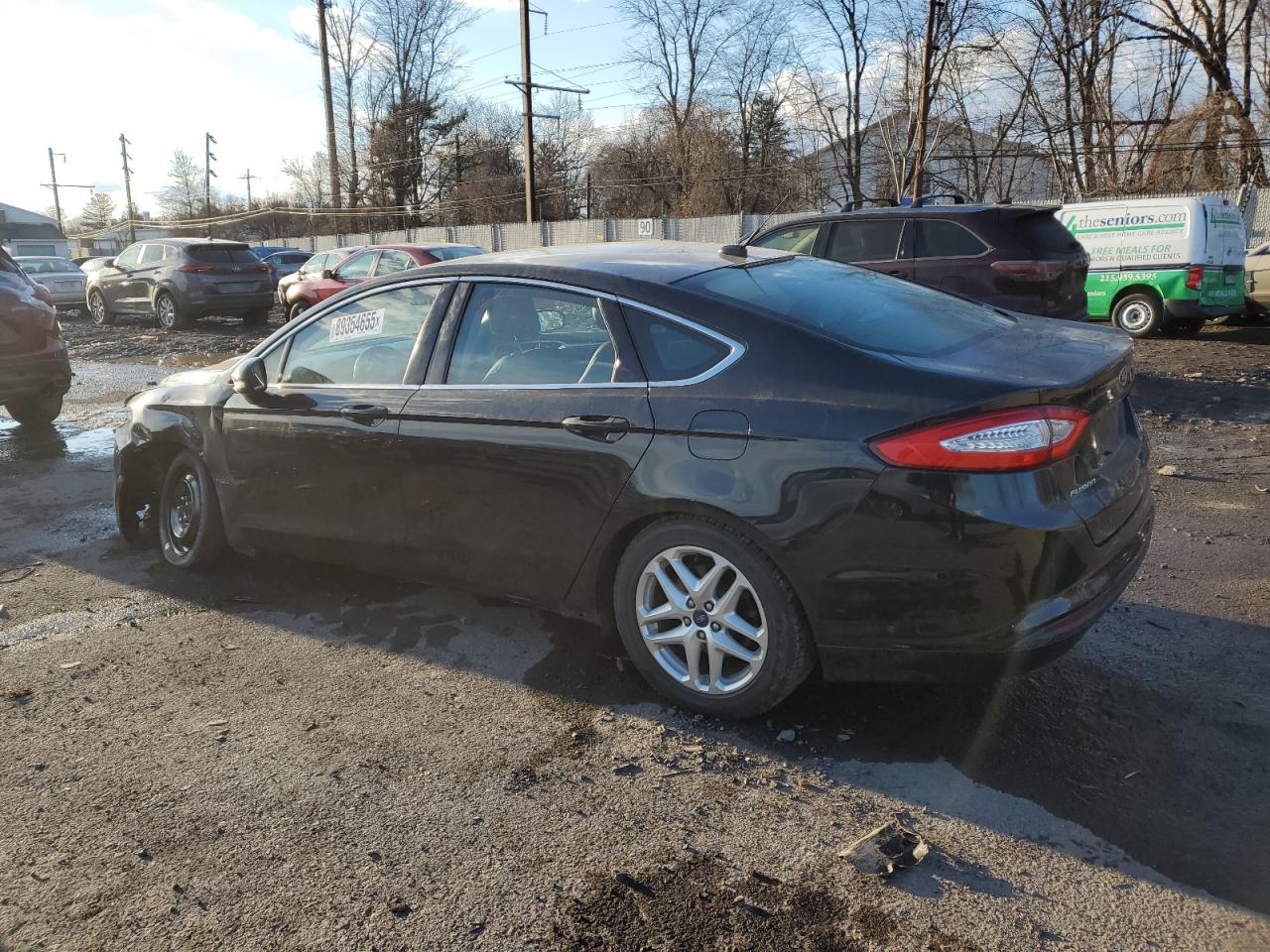 2014 Ford Fusion VIN 3FA6P0HD7ER114457 Copart auction photo, front end damage thumbnail 2