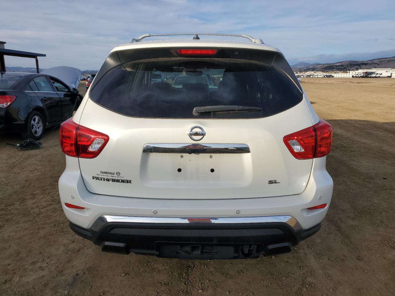 2017 Nissan Pathfinder VIN 5N1DR2MN4HC659987 Copart auction photo, front end damage thumbnail 6