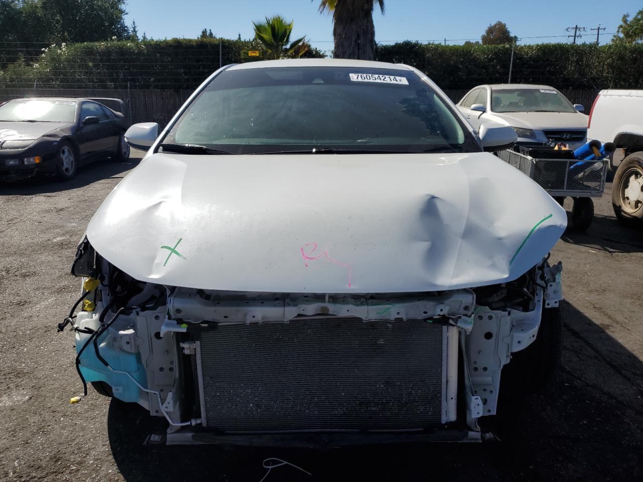 2020 Toyota Corolla VIN 5YFS4RCEXLP039696 Copart auction photo, front end damage thumbnail 5