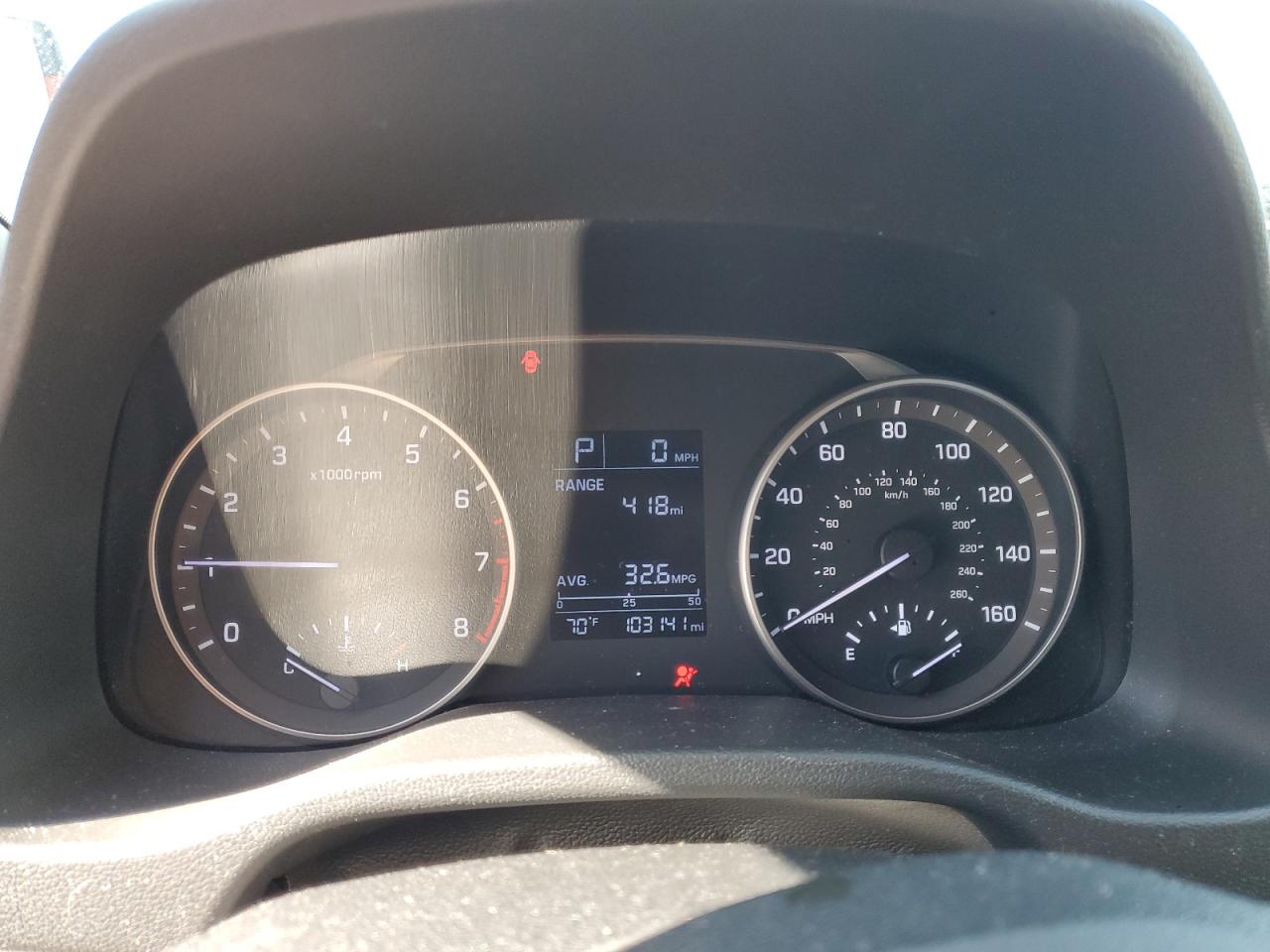 2017 Hyundai Elantra VIN KMHD84LF6HU211690 Copart auction photo, side damage thumbnail 9