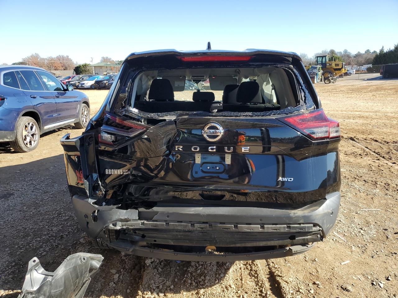 2021 Nissan Rogue VIN 5N1AT3AB9MC736366 Copart auction photo, all over damage thumbnail 6