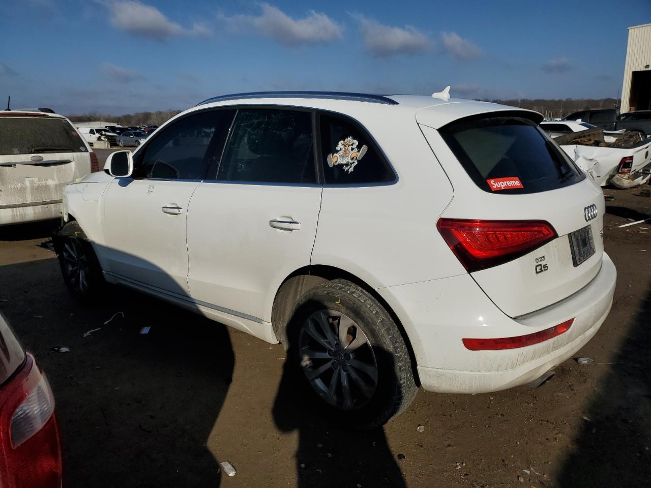 2017 Audi Q5 VIN WA1C2AFPXHA027160 Copart auction photo, front end damage thumbnail 2