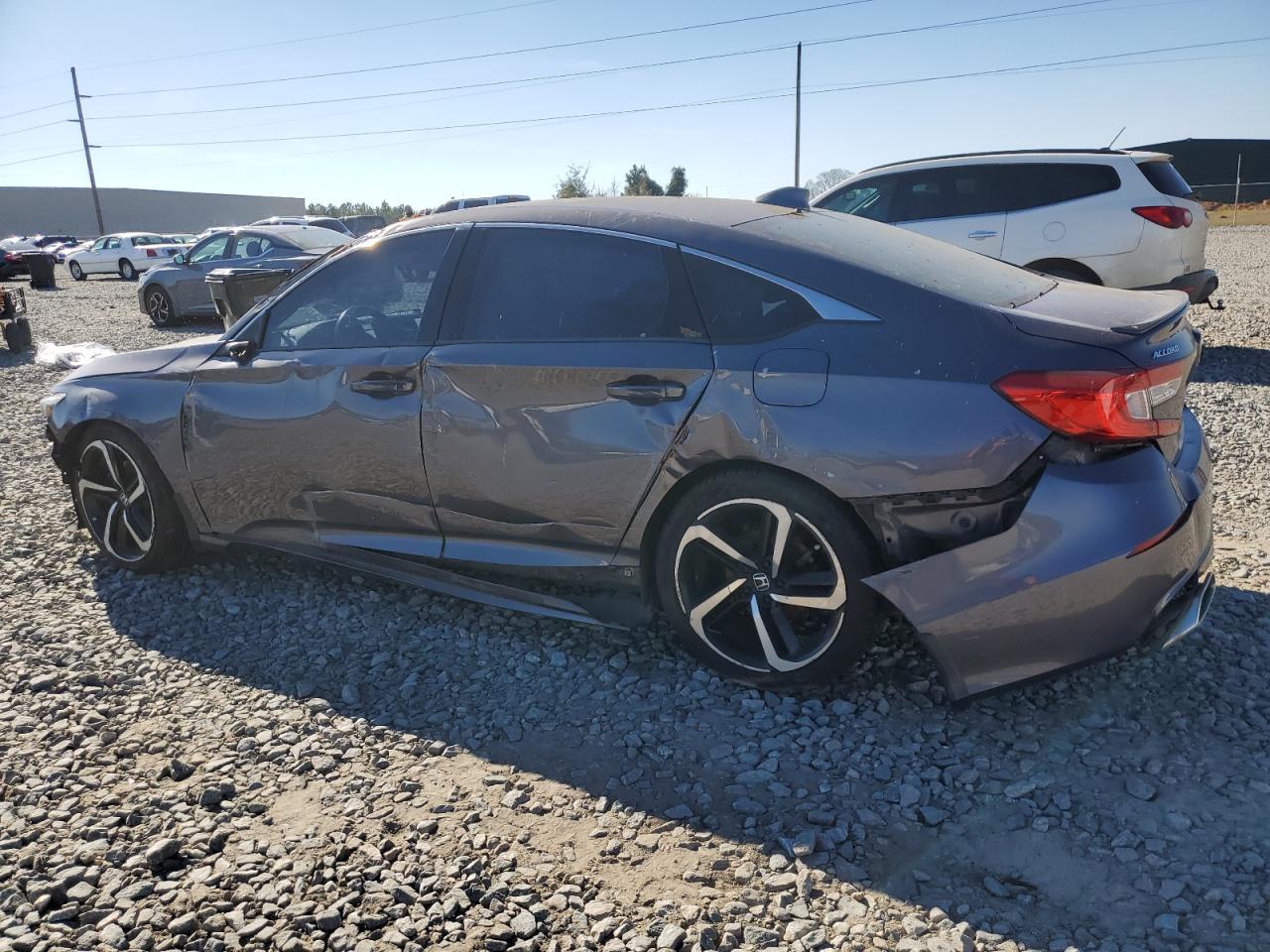 2020 Honda Accord VIN 1HGCV1F32LA029201 Copart auction photo, all over damage thumbnail 2