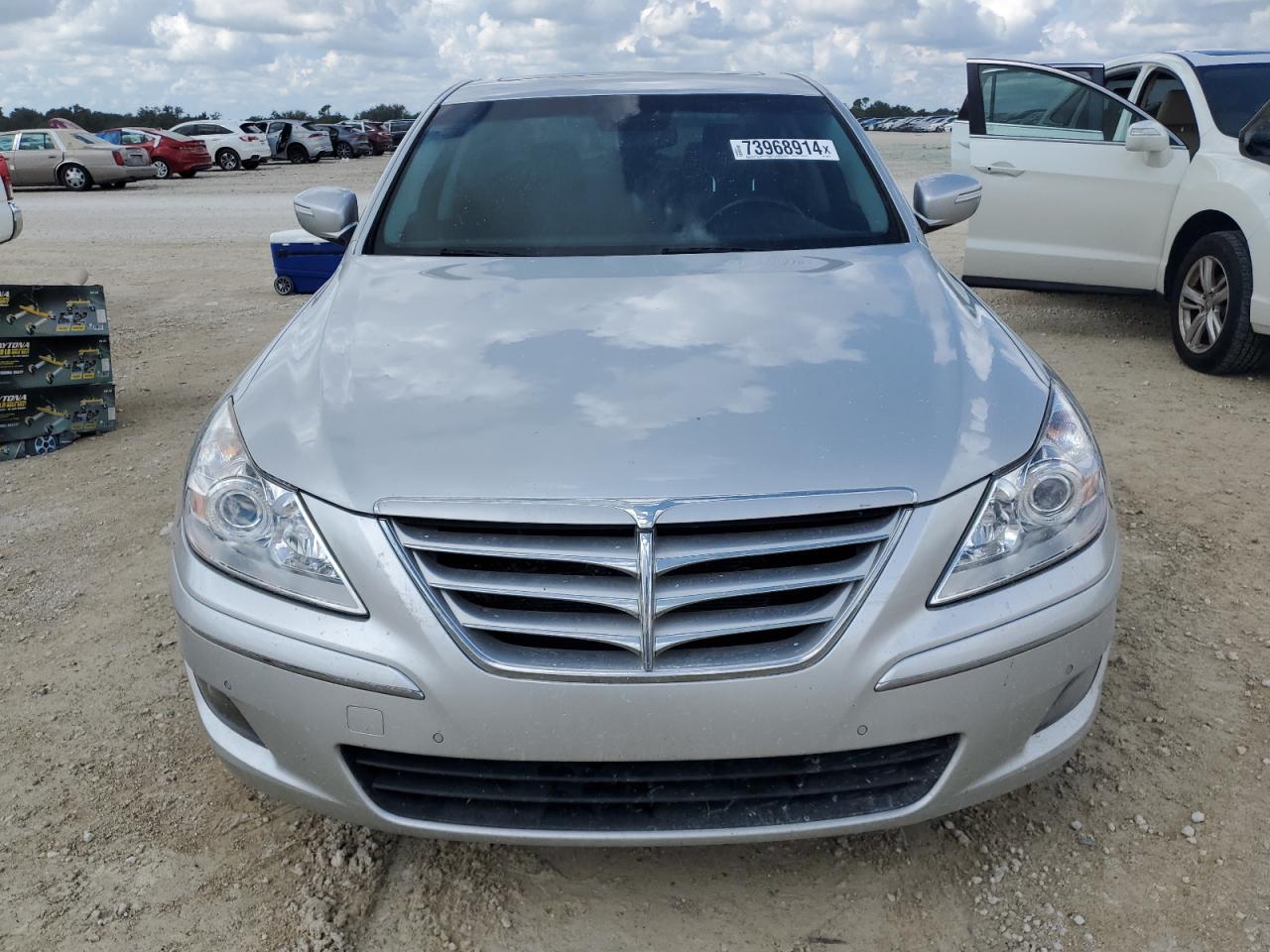 2009 Hyundai Genesis VIN KMHGC46E79U043624 Copart auction photo, water/flood damage thumbnail 5