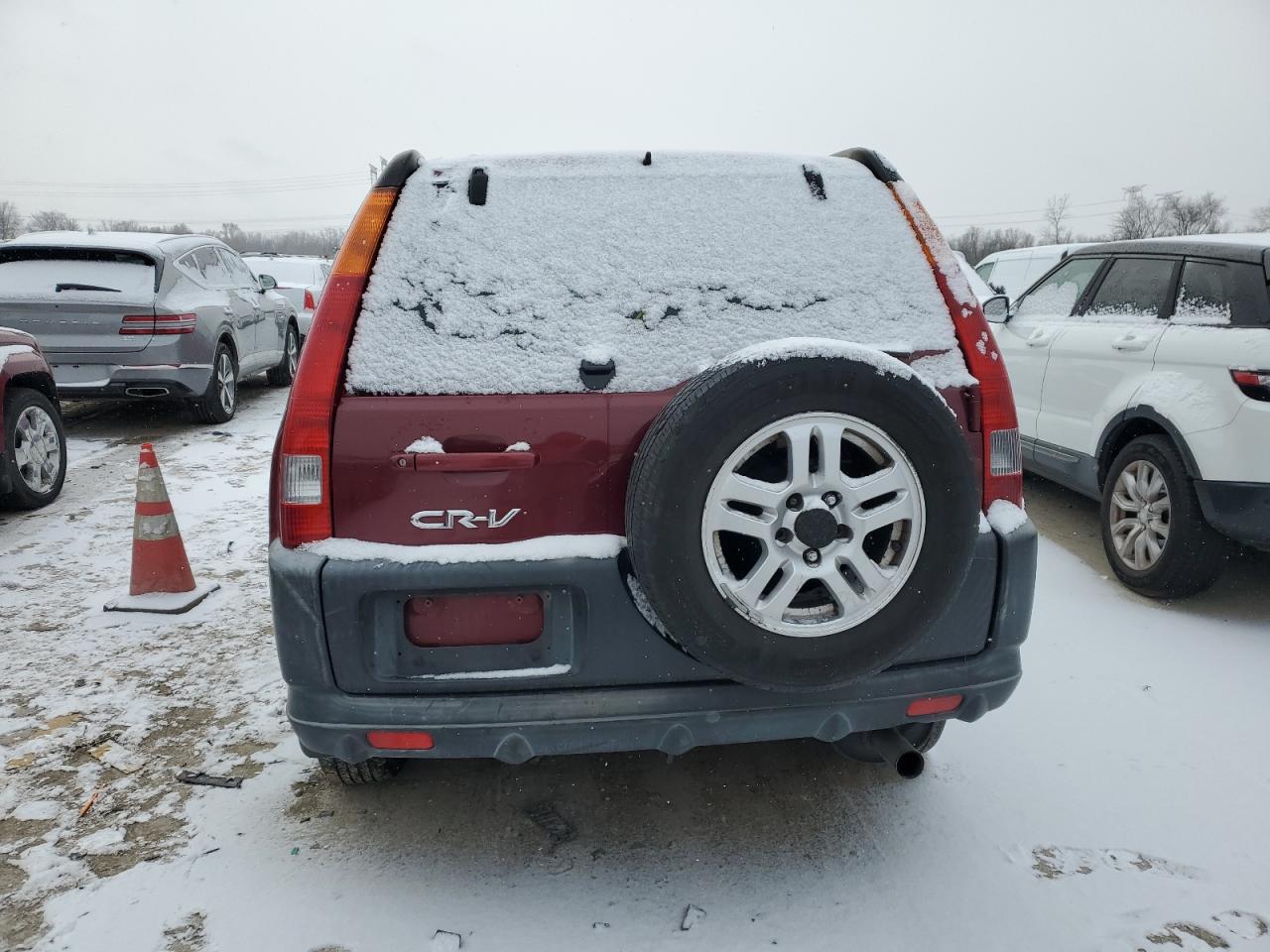 2003 Honda CR-V VIN JHLRD78893C036743 Copart auction photo, front end damage thumbnail 6