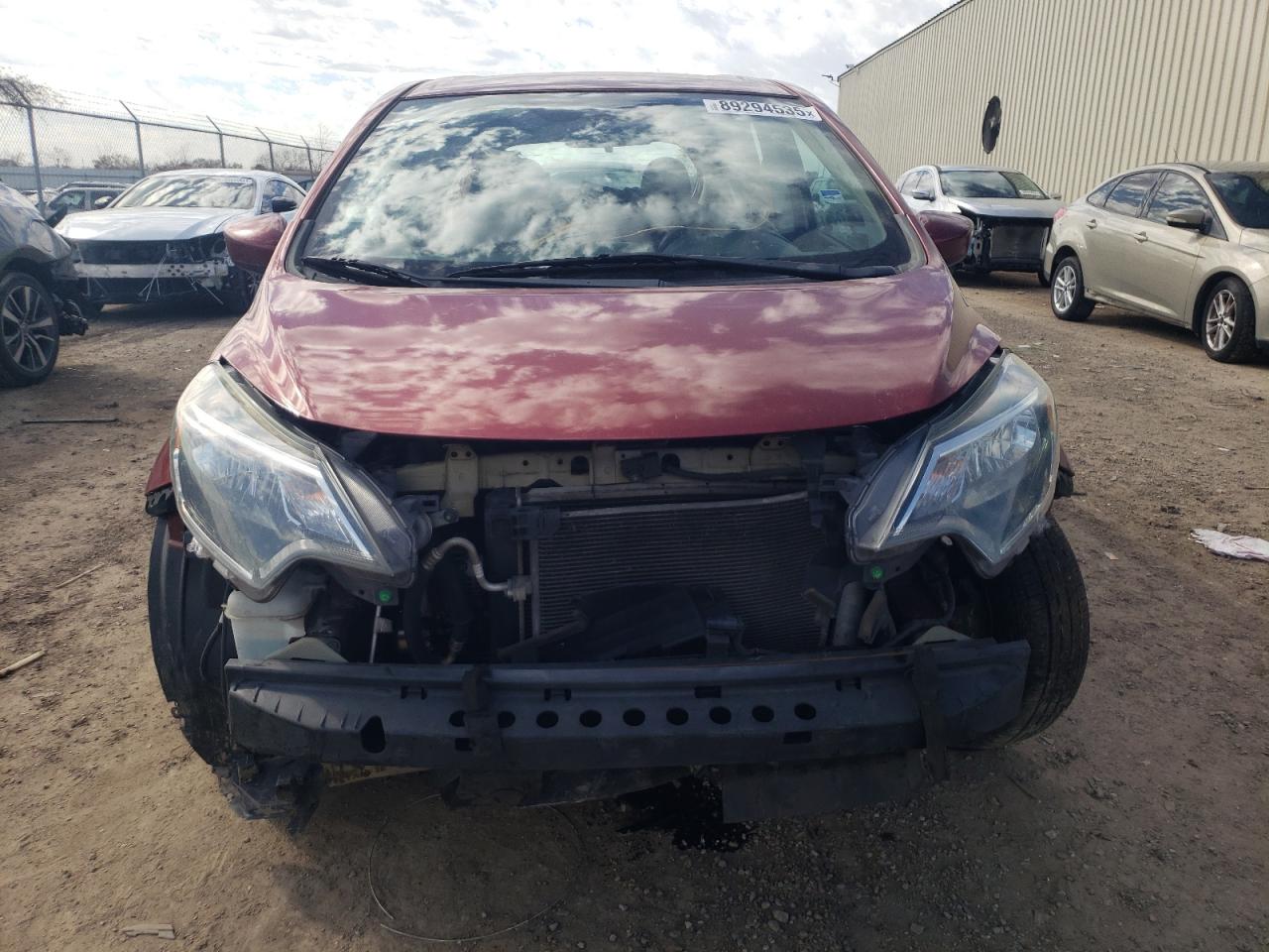 2019 Nissan Versa VIN 3N1CE2CP4KL357337 Copart auction photo, front end / rear end damage thumbnail 5