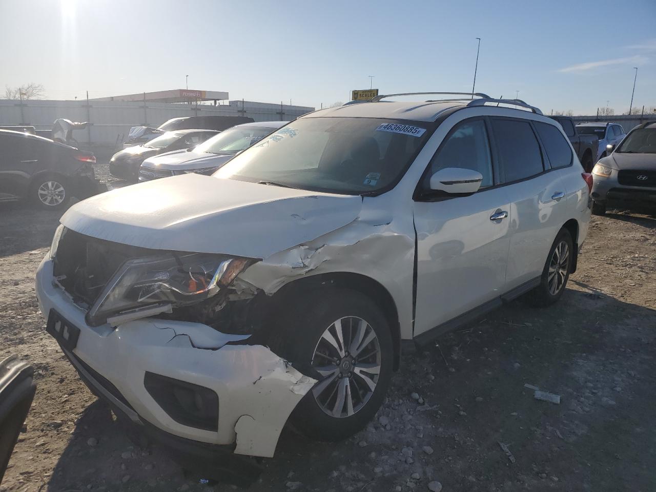 2017 Nissan Pathfinder VIN 5N1DR2MM2HC668761