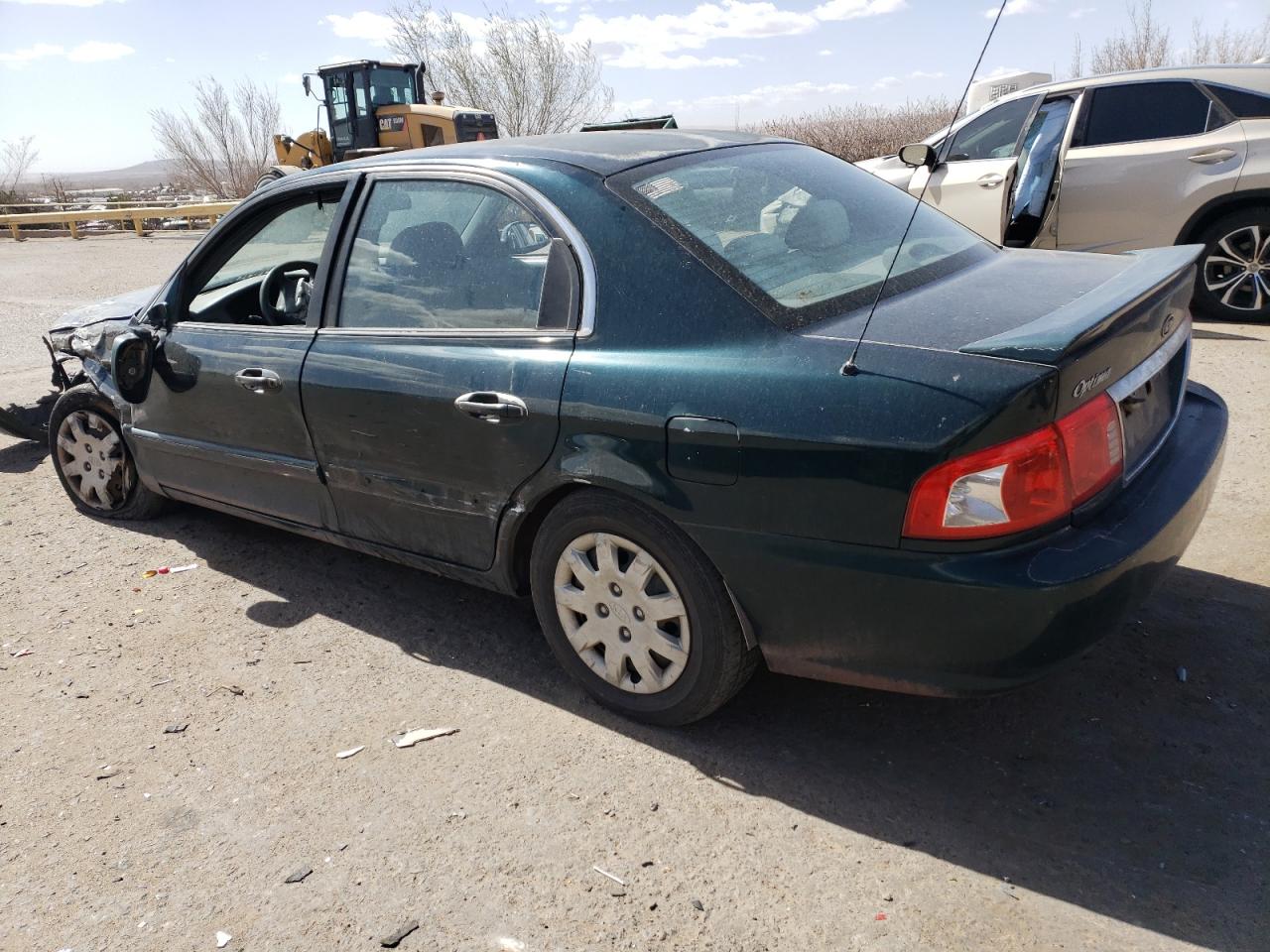 2003 KIA Optima VIN KNAGD126635191079 Copart auction photo, front end damage thumbnail 2
