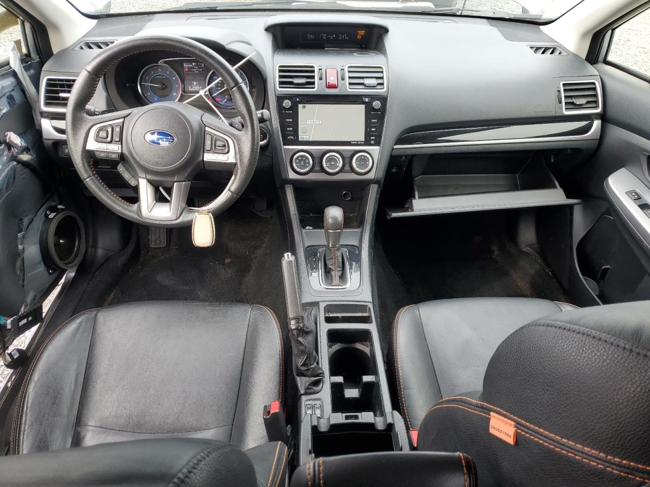 2016 Subaru XV VIN JF2GPANC6G8330306 Copart auction photo, side / front end damage thumbnail 8