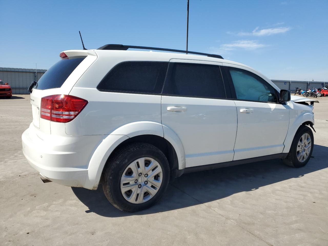 2020 Dodge Journey VIN 3C4PDCABXLT259431 Copart auction photo, front end / hail damage thumbnail 3
