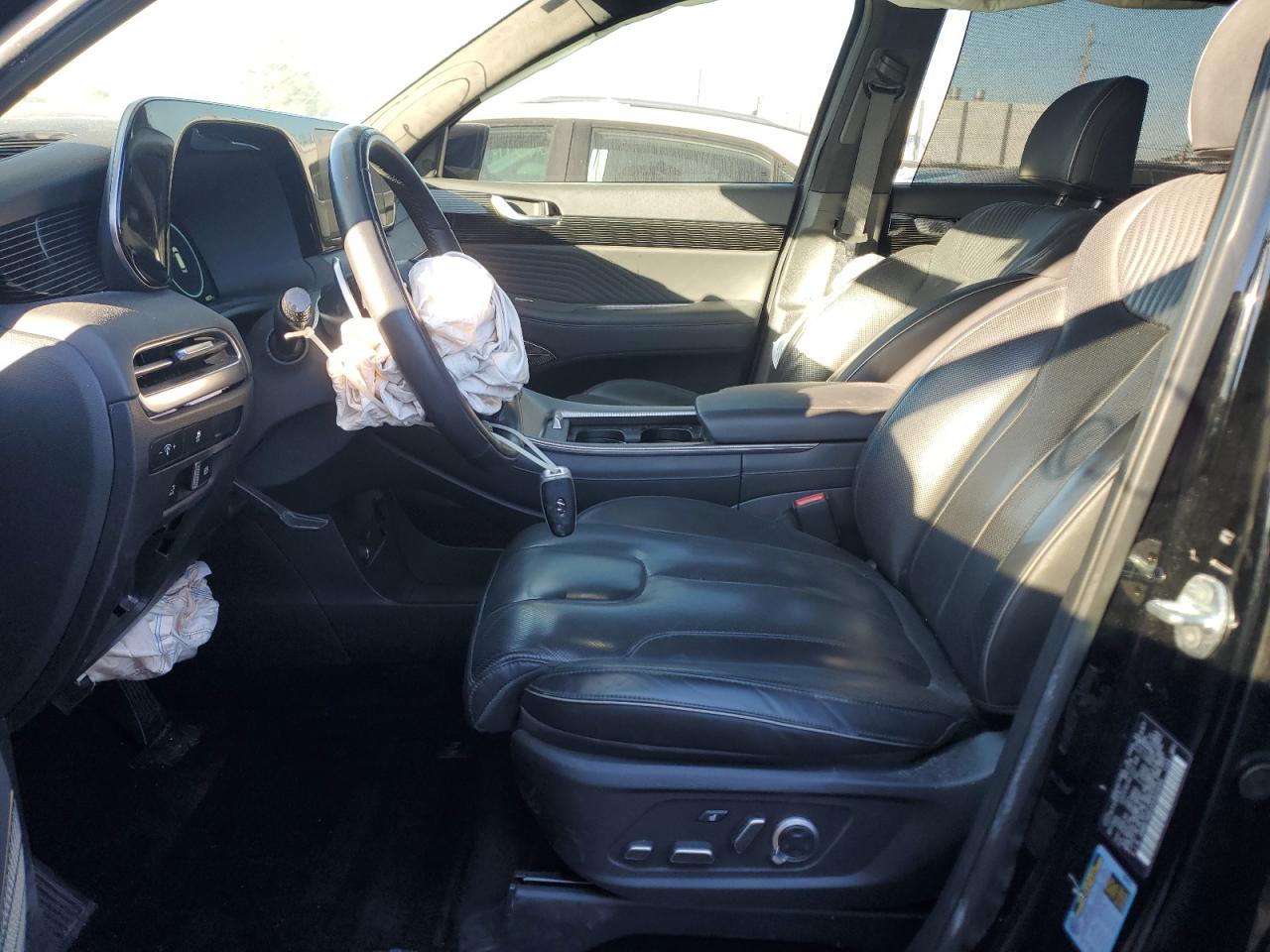 2023 Hyundai Palisade VIN KM8R74GE2PU533655 Copart auction photo, front end / undercarriage damage thumbnail 7