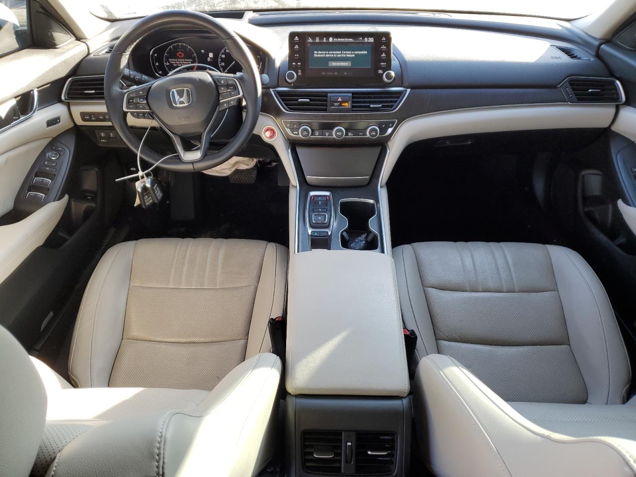 2022 Honda Accord VIN 1HGCV2F91NA012189 Copart auction photo, front end / minor dent/scratches damage thumbnail 8