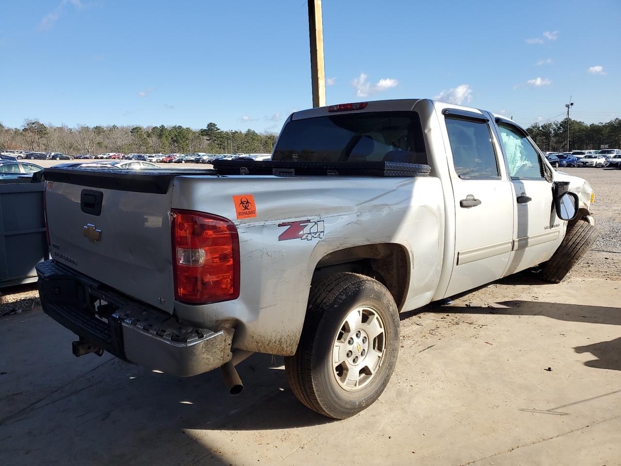 2011 Chevrolet Silverado VIN 3GCPKSE34BG395046 Copart auction photo, all over / undercarriage damage thumbnail 3