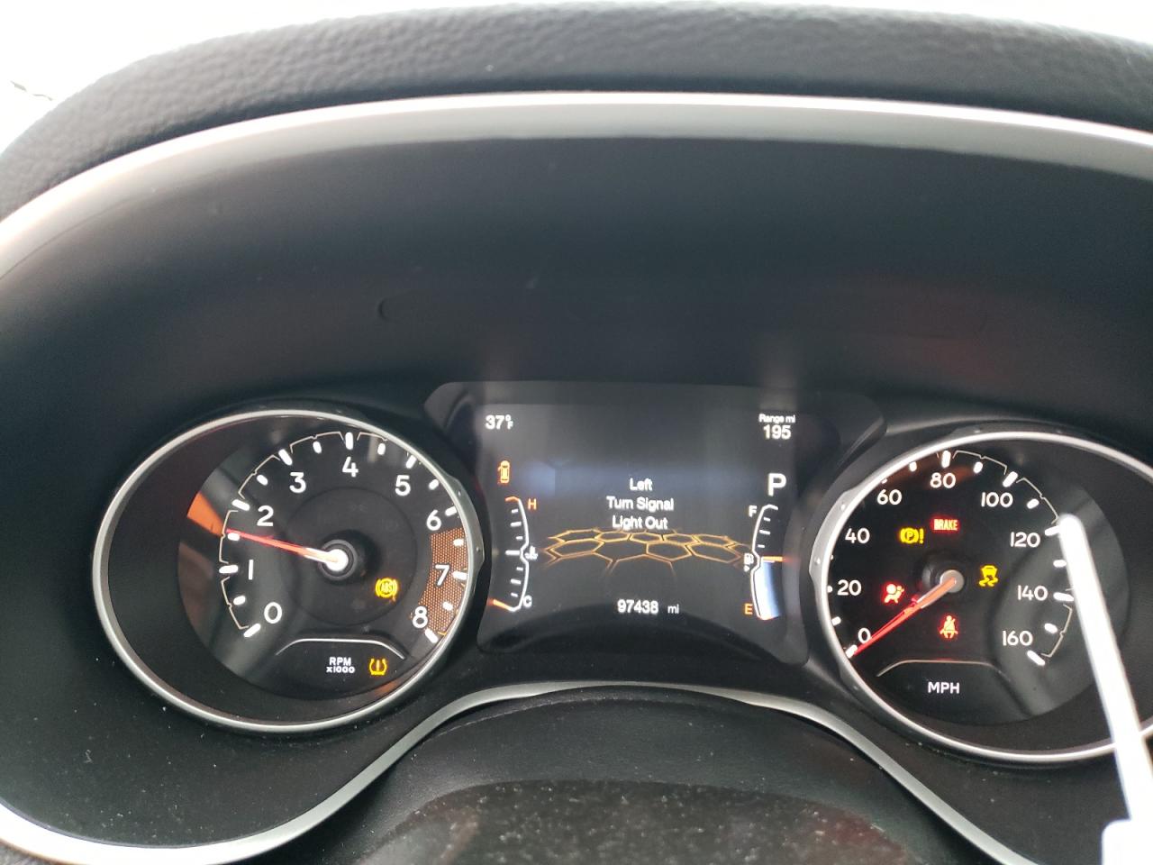 2019 Jeep Compass VIN 3C4NJCBB0KT699431 Copart auction photo, side / hail damage thumbnail 9