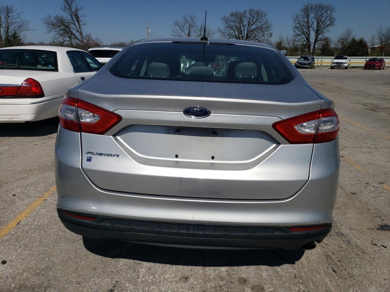 2014 Ford Fusion VIN 1FA6P0G73E5360162 Copart auction photo, front end damage thumbnail 6