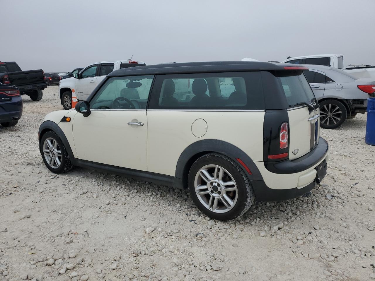 2012 MINI Cooper VIN WMWZF3C54CT267737 Copart auction photo, side / front end damage thumbnail 2