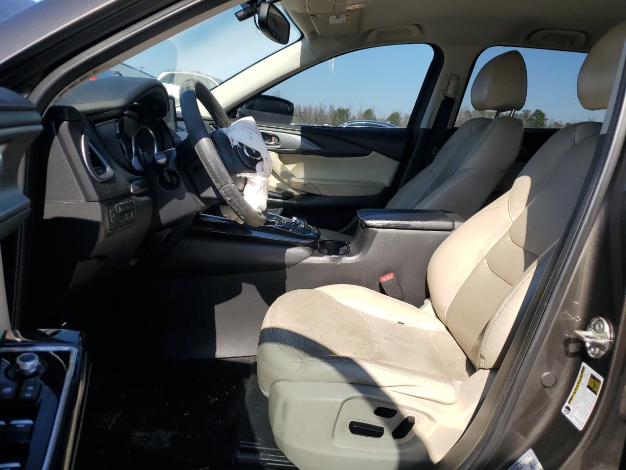 2016 Mazda CX-9 VIN JM3TCACY6G0125632 Copart auction photo, front end damage thumbnail 7