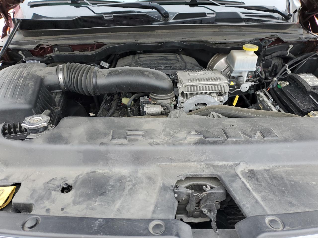 2021 RAM 1500 VIN 1C6RREFT2MN750639 Copart auction photo, all over / front end damage thumbnail 11