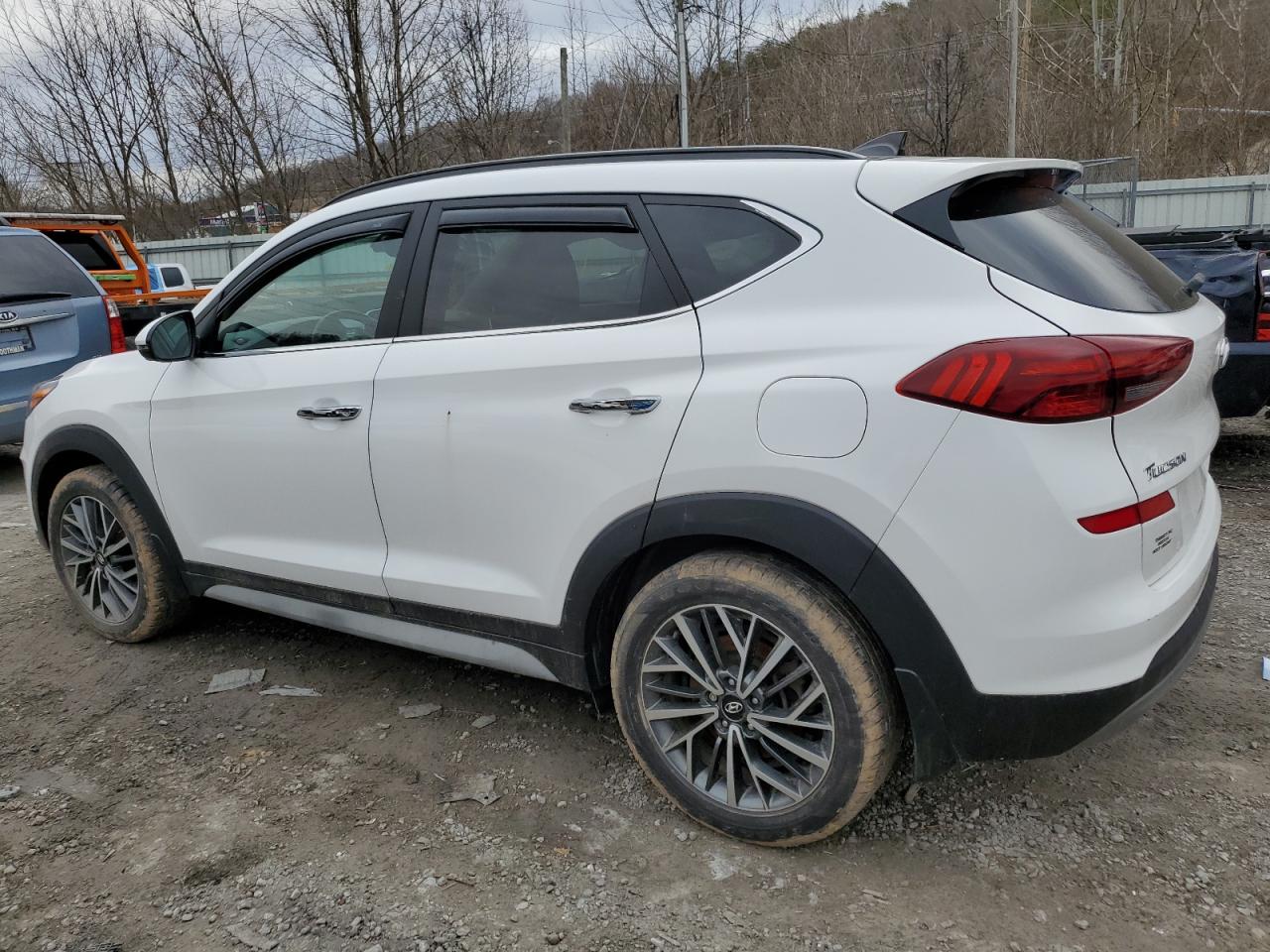 2020 Hyundai Tucson VIN KMBJ3CAL3LU115884 Copart auction photo, front end / side damage thumbnail 2