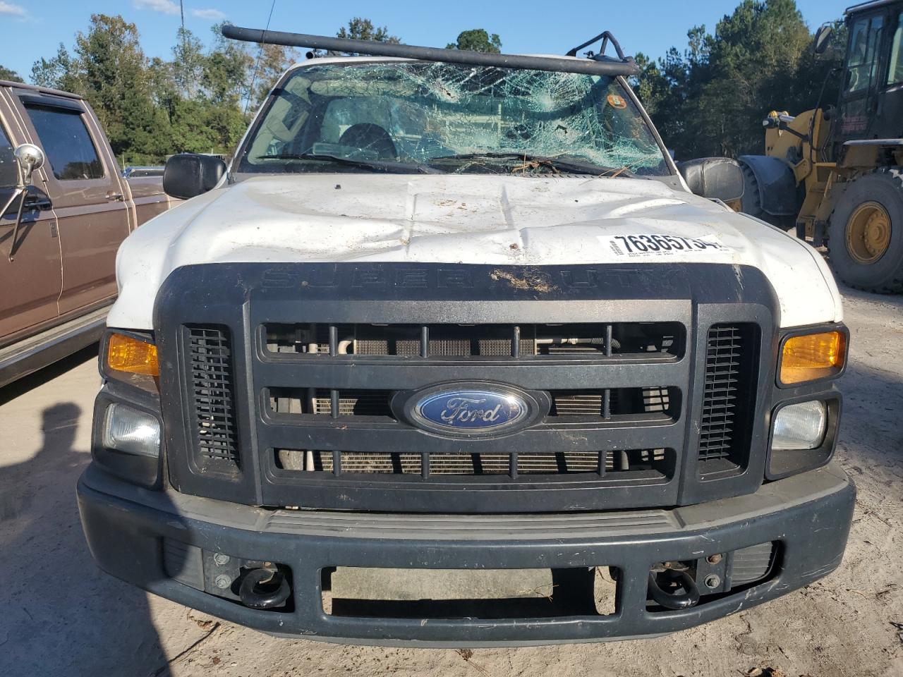 2008 Ford F250 VIN 1FDNF20518EE21859 Copart auction photo, all over damage thumbnail 5
