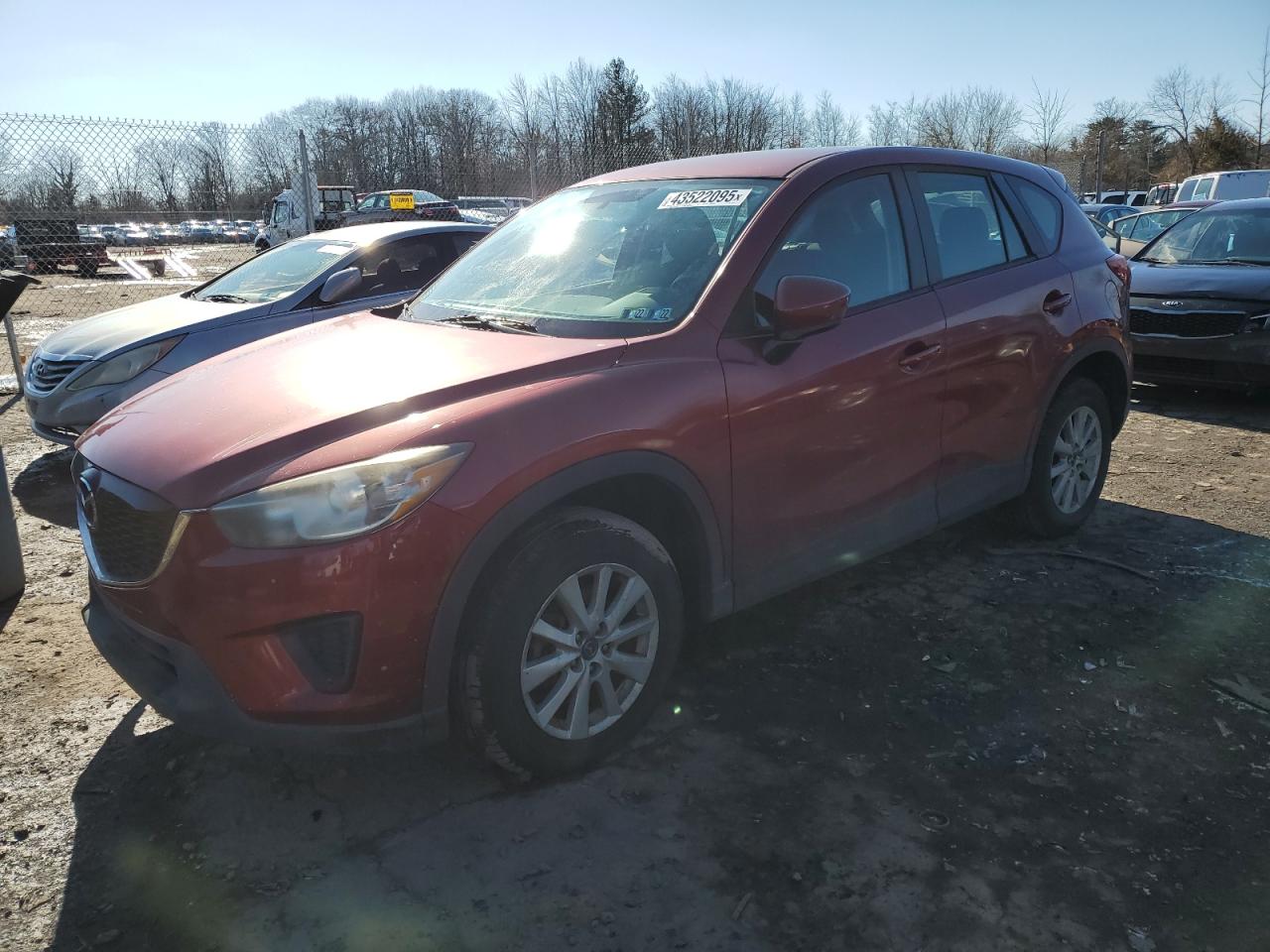 2013 Mazda CX-5 VIN JM3KE4BE7D0135886