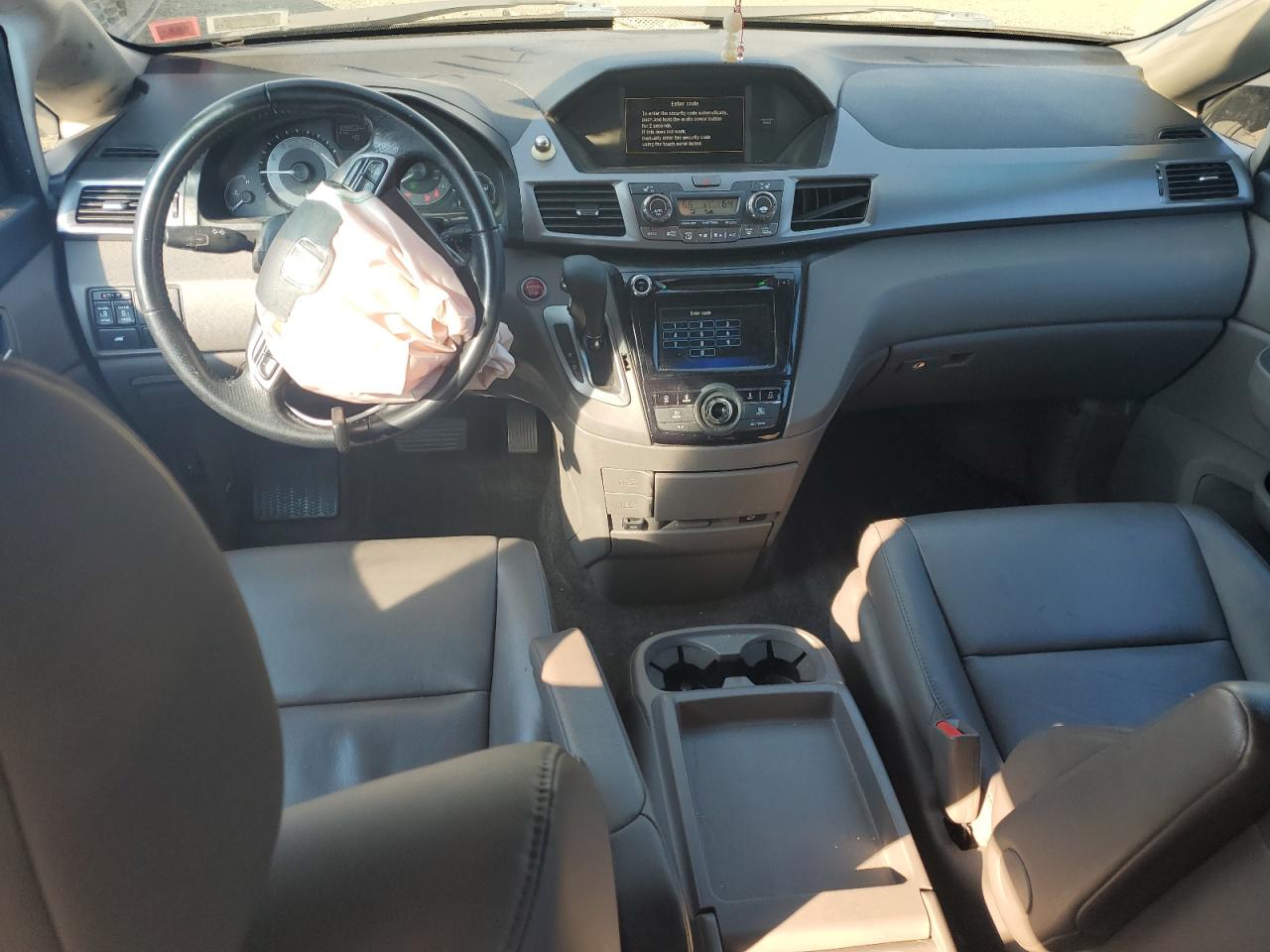 2014 Honda Odyssey VIN 5FNRL5H69EB040414 Copart auction photo, side / front end damage thumbnail 8
