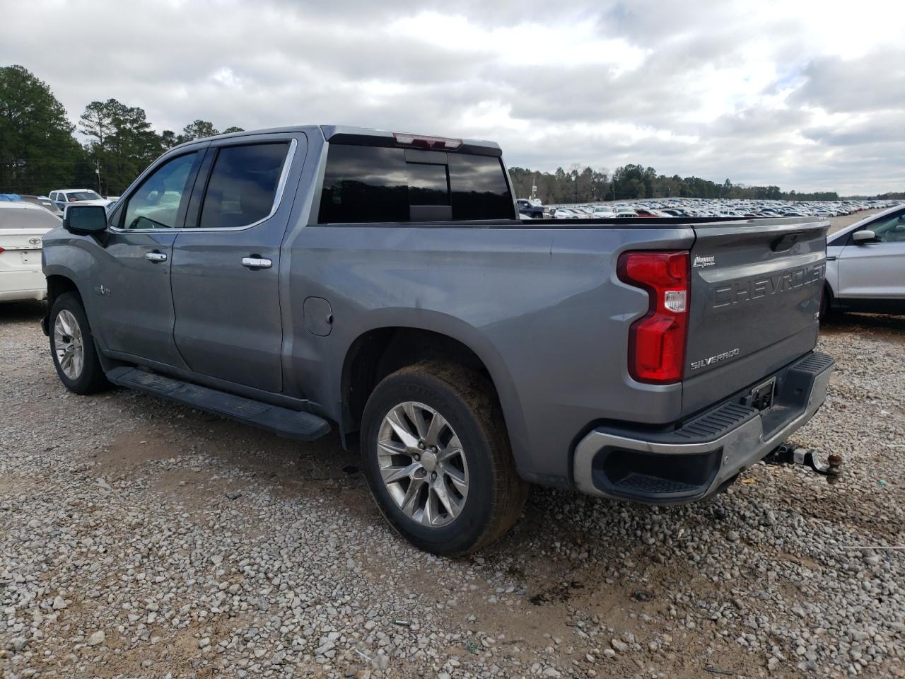 2021 Chevrolet Silverado VIN 1GCUYGED4MZ141587 Copart auction photo, front end damage thumbnail 2