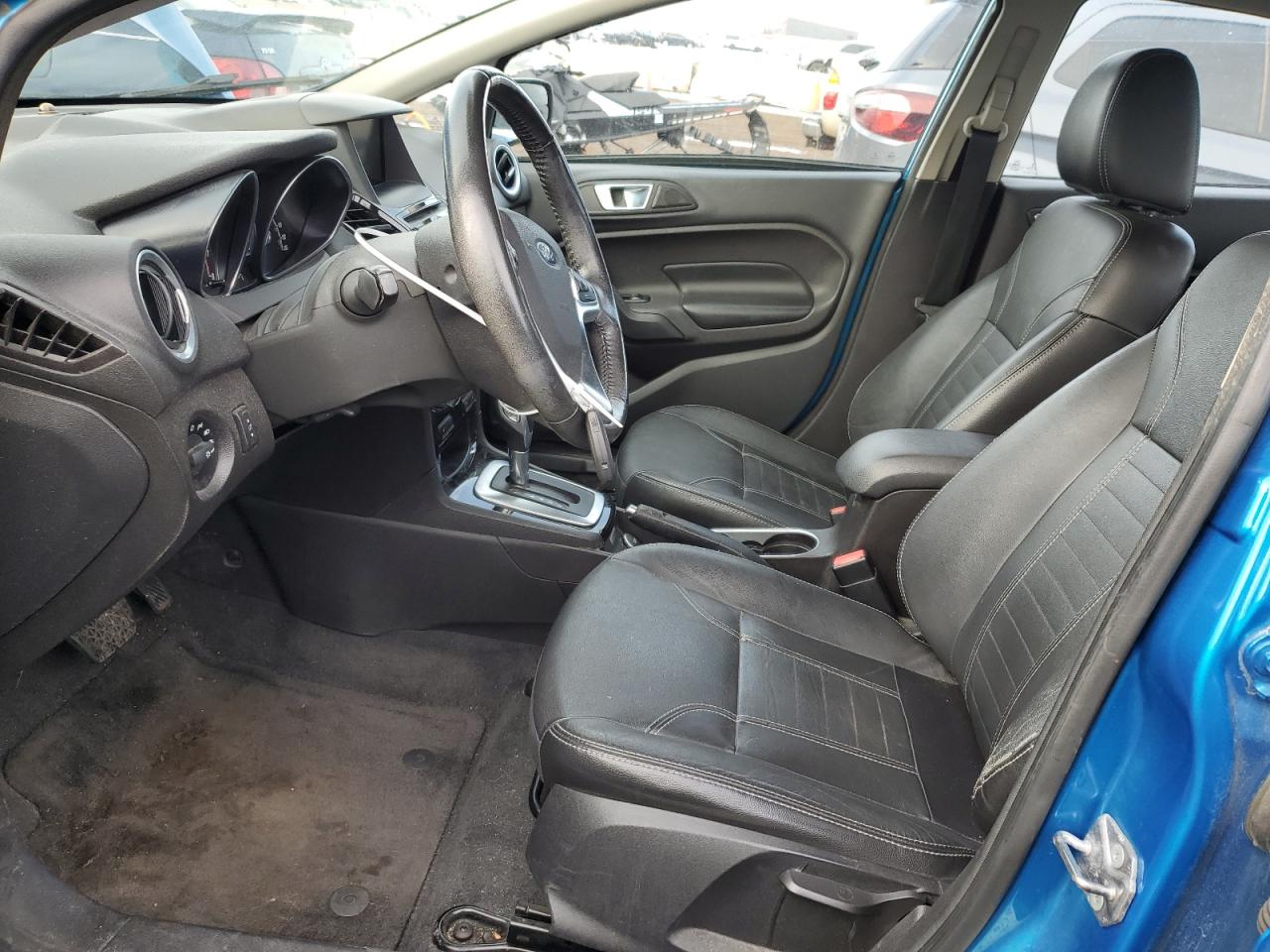 2014 Ford Fiesta VIN 3FADP4CJ3EM235088 Copart auction photo, front end / side damage thumbnail 7