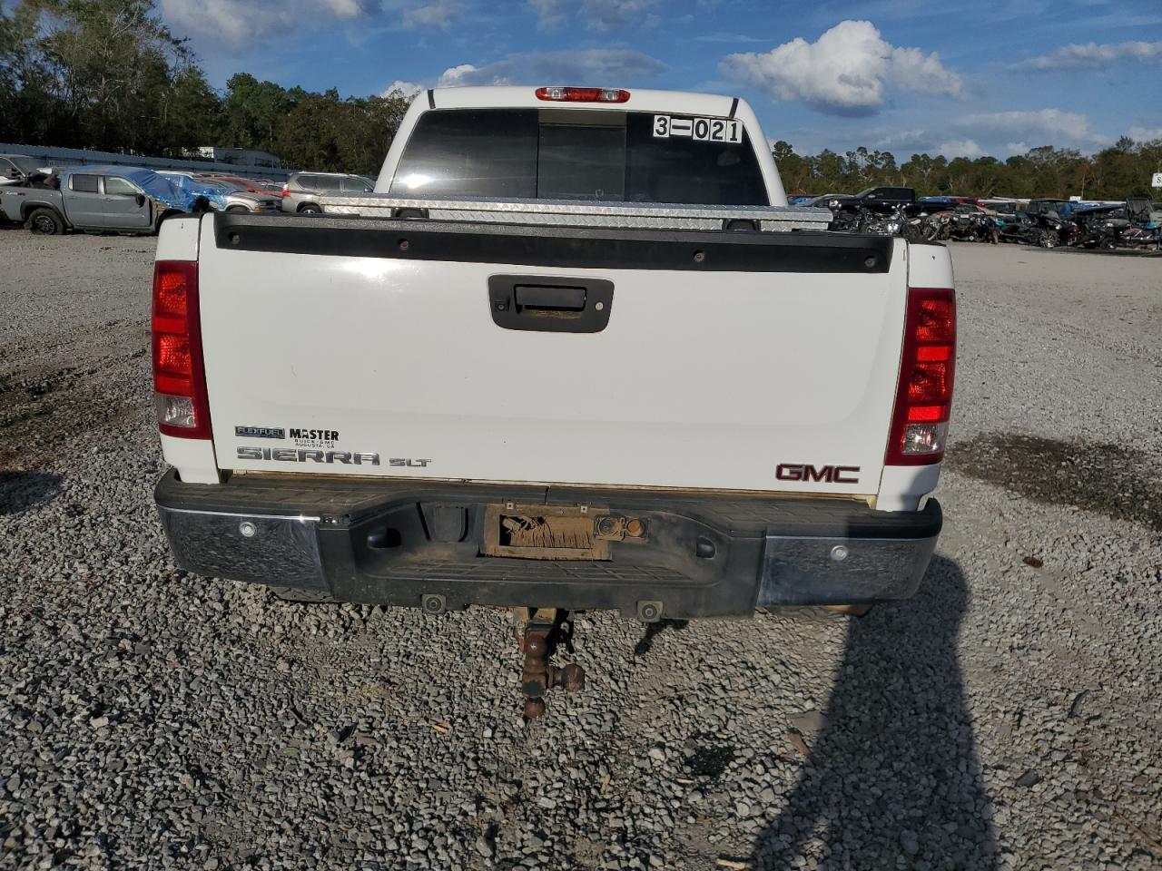 2011 GMC Sierra VIN 3GTP2WE39BG392912 Copart auction photo, side damage thumbnail 6