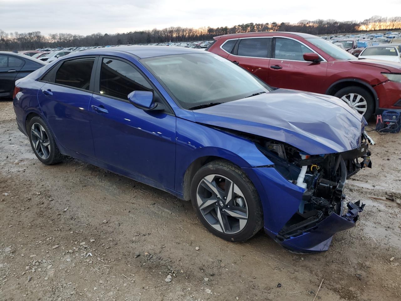 2023 Hyundai Elantra VIN KMHLS4AG0PU630920 Copart auction photo, front end damage thumbnail 4