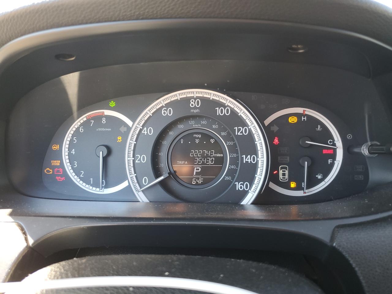 2013 Honda Accord VIN 1HGCR2F75DA084837 Copart auction photo, all over damage thumbnail 9