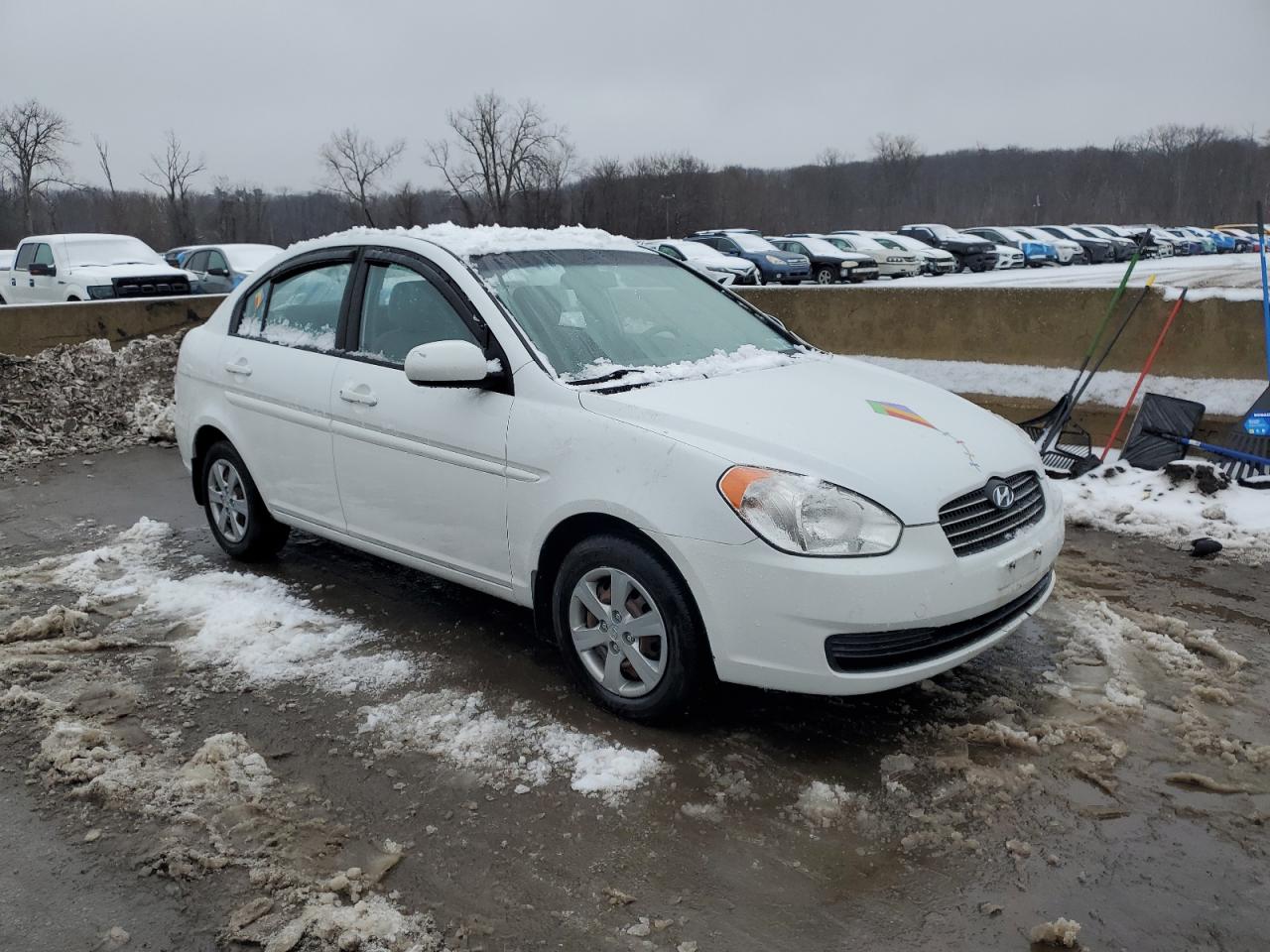 2011 Hyundai Accent VIN KMHCN4AC2BU618782 Copart auction photo, all over damage thumbnail 4
