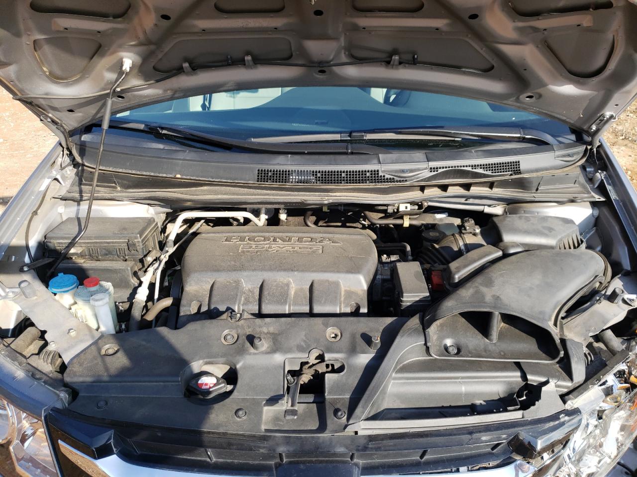 2016 Honda Odyssey VIN 5FNRL5H63GB159868 Copart auction photo, front end / side damage thumbnail 14