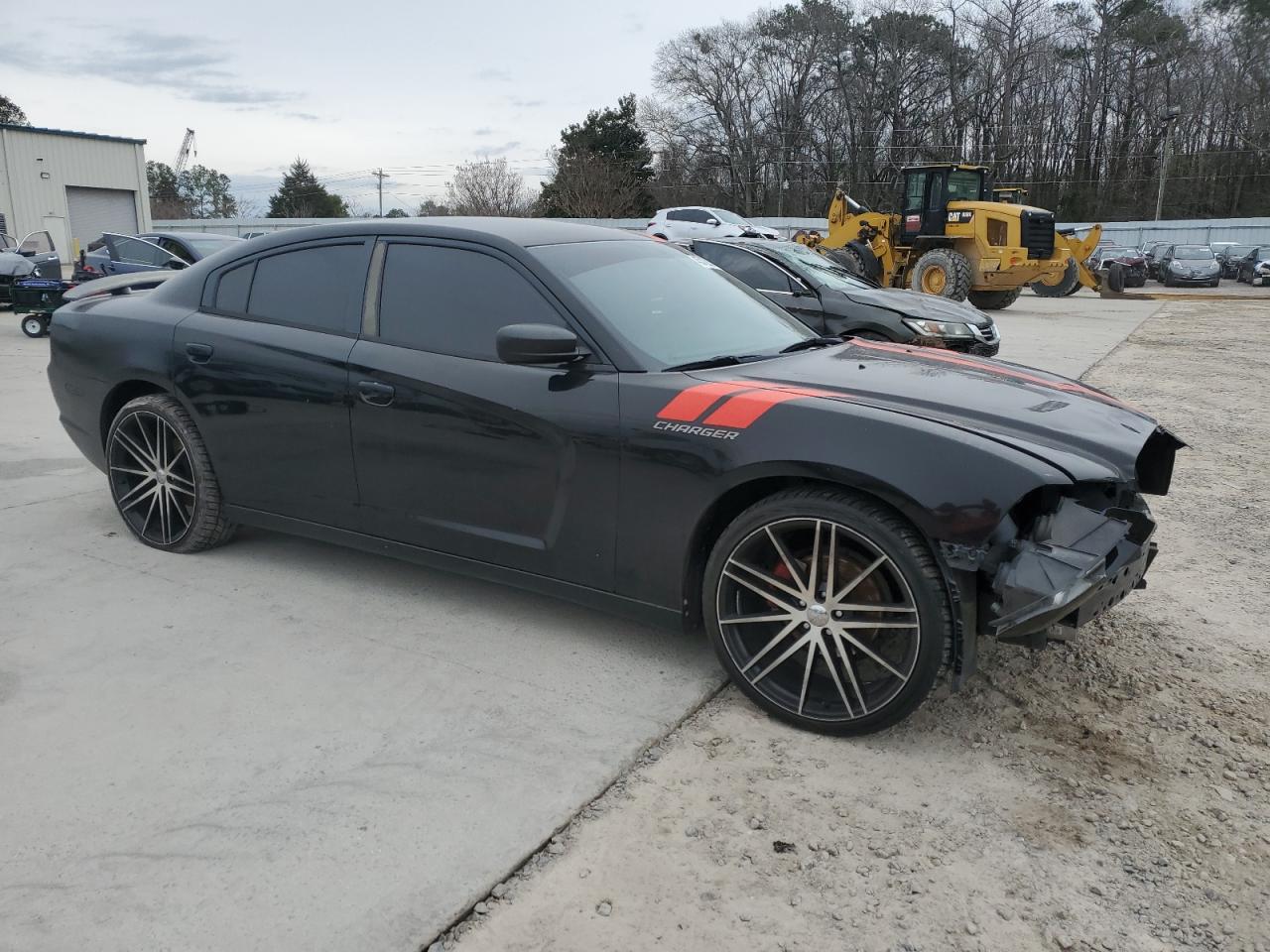 2013 Dodge Charger VIN 2C3CDXBG0DH628277 Copart auction photo, front end damage thumbnail 4