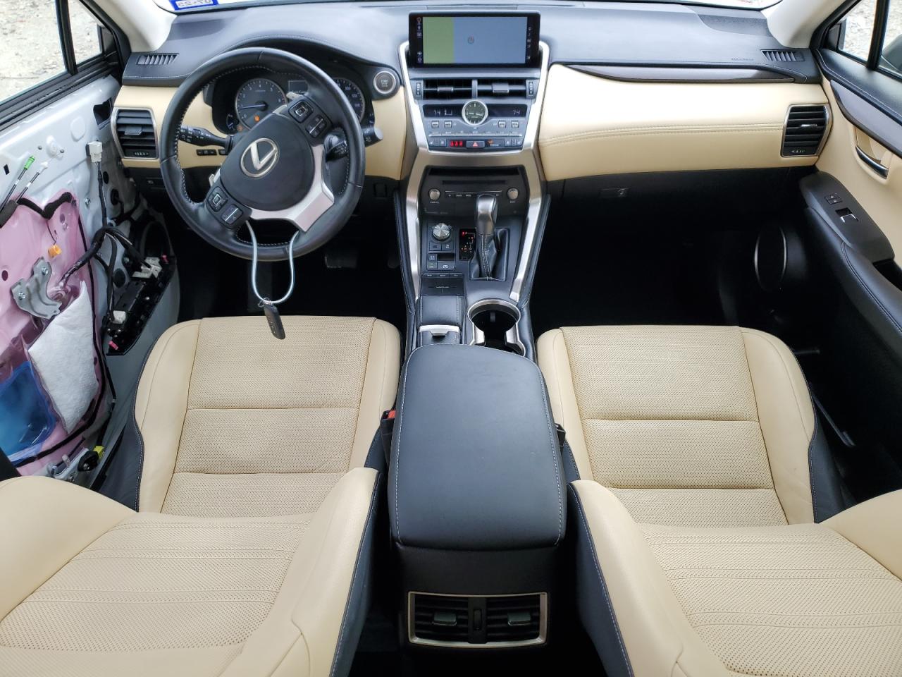 2019 Lexus NX VIN JTJYARBZ0K2147780 Copart auction photo, front end damage thumbnail 8