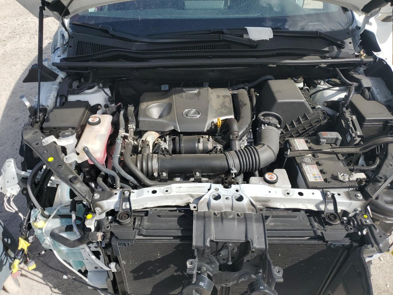 2021 Lexus NX VIN JTJSARBZ4M5028847 Copart auction photo, front end / all over damage thumbnail 13