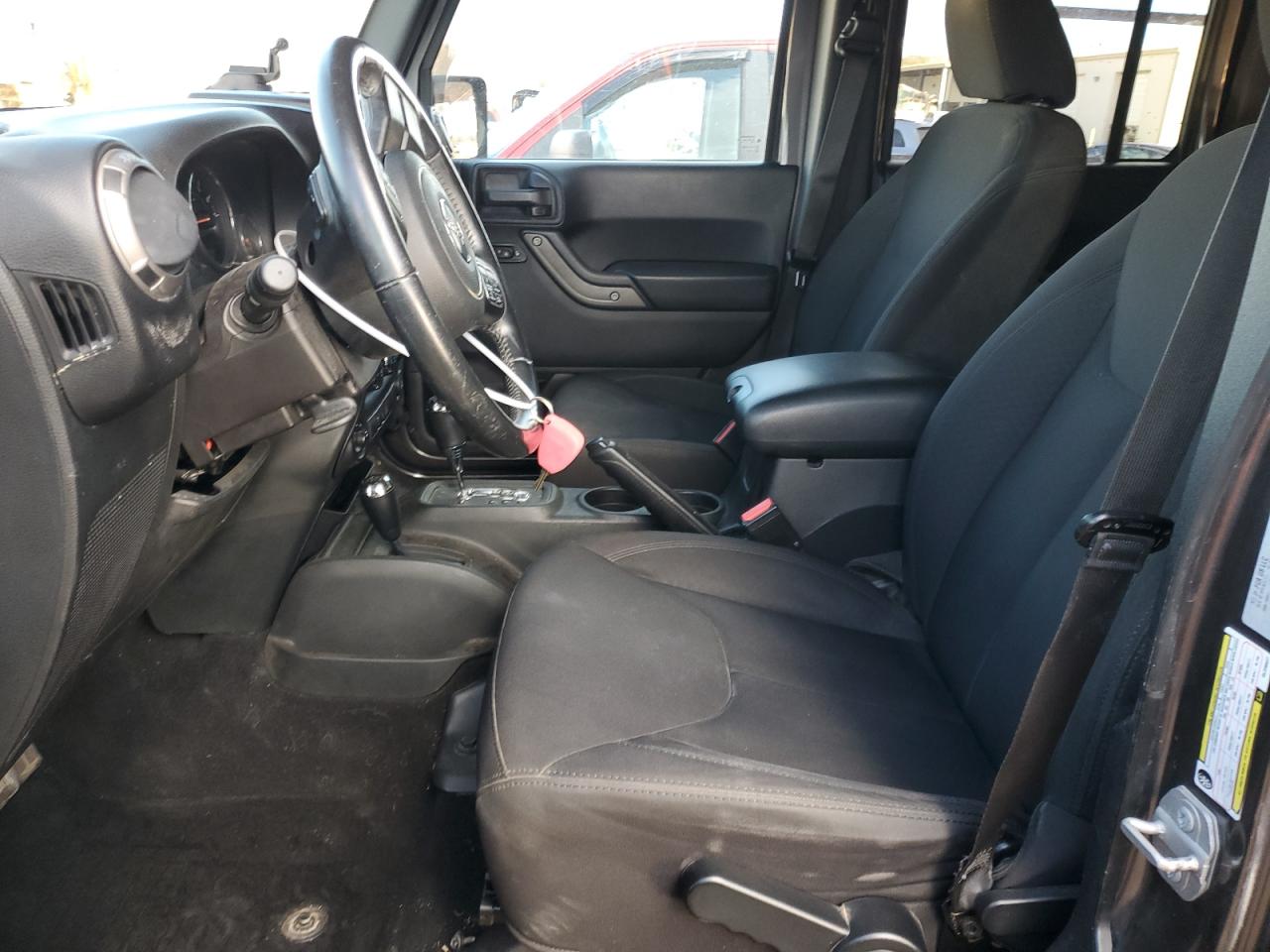 2016 Jeep Wrangler VIN 1C4BJWDGXGL238527 Copart auction photo, front end / side damage thumbnail 7