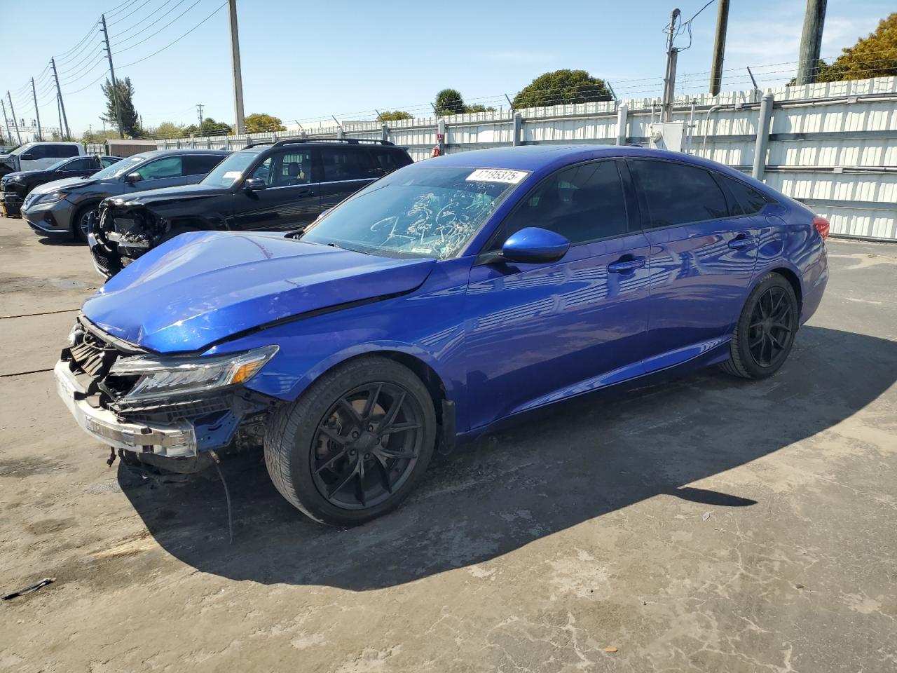 2020 Honda Accord VIN 1HGCV2F39LA009260