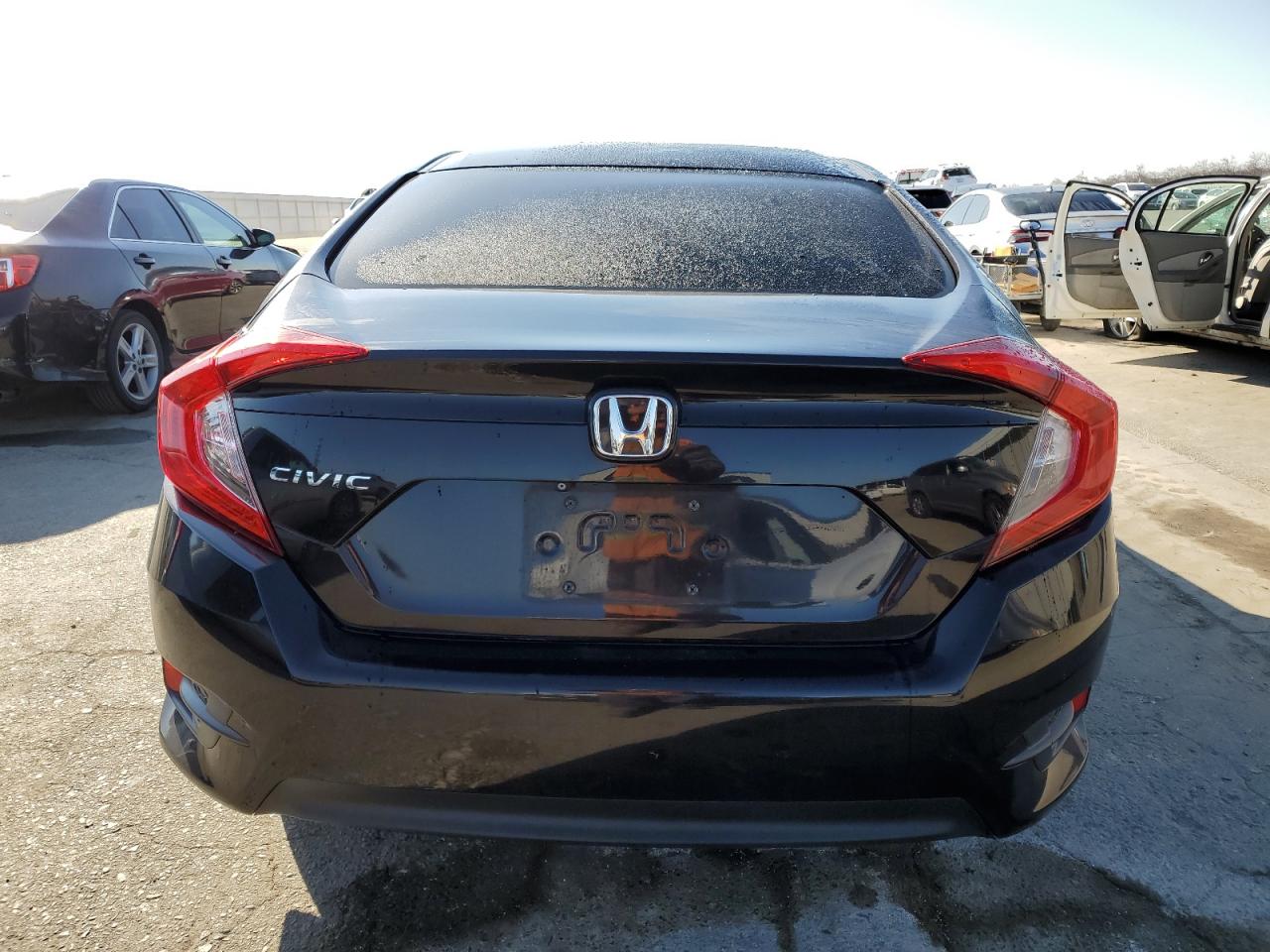 2016 Honda Civic VIN 2HGFC2F58GH529252 Copart auction photo, rear end / undercarriage damage thumbnail 6